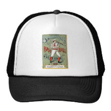 Vintage Baseball Print Hat