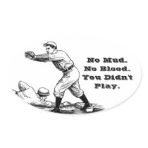 Vintage Baseball Sticker