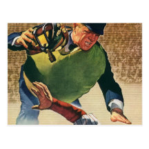 Vintage Baseball; Umpire Postcard