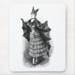 Vintage Bat Lady mousepads