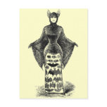 Vintage Bat Lady postcards