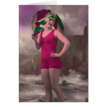 Vintage Bathing Beauty Colour Tinted