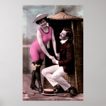 Vintage Bathing Beauty Colour Tinted