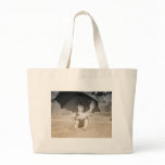 Vintage Beach Scene with Little Girl bags