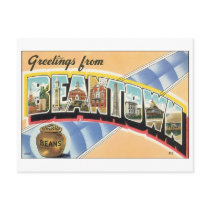 Vintage Beantown Postcard