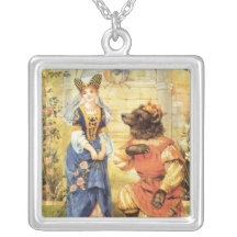 Vintage Beauty and the Beast Fairy Tale Custom Jewelry