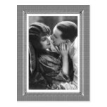 Vintage Beauty - Passion - in black & white Postcard