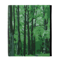 Vintage Beech forest - wonderland caseable ipad iPad Folio Cover