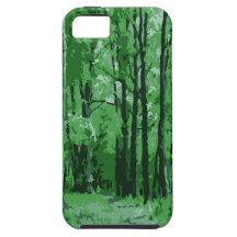 Vintage Beech forest - wonderland iphone 5 case