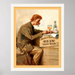 Vintage Beer Advertising Poster posters