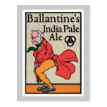 Vintage Beer Food Product Label Postcards