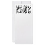 Vintage Beer Pong King rack cards