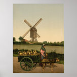 Vintage Belgian Milkmaid (Laitière Belge) posters