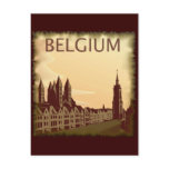 Vintage Belgium Postcard