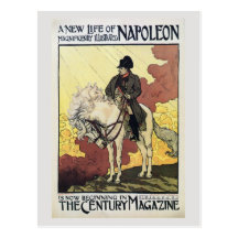 Vintage Belle Epoque magazine ad Napoleon Postcard