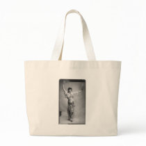 Vintage Belly Dancer Canvas Bags