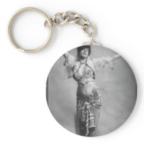 Vintage Belly Dancer Keychains