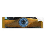 vintage bi-plane grill bumper stickers
