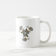 Vintage Bicycle Design 1950's Bike Mug