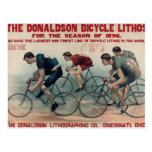 Vintage Bicycle Gift ideas for Cycle fans Postcard