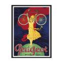 Vintage Bicycle Gifts - Cycles Peugeot postcards