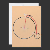 Vintage Bicycle invitations