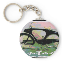vintage Bicycle Key Chain