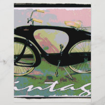 vintage Bicycle Personalized Flyer