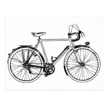 Vintage Bicycle Postcards