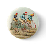 Vintage Bicycle Poster buttons