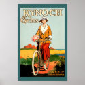 Vintage Bicycle Poster - Kynoch Cycles posters