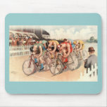 Vintage Bicycle Race Poster Art Mousepad