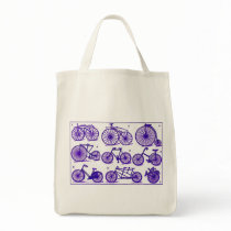 Vintage Bicycles Canvas Bags