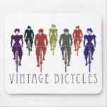 Vintage bicycles mouse mat