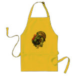 Vintage Big Thanksgiving Turkey Apron