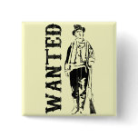 vintage billy the kid button