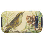 Vintage Bird and Pinecones Samsung Galaxy S3 Case