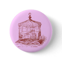 Vintage Bird Cage Buttons