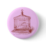 Vintage Bird Cage buttons