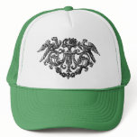 Vintage Bird Illustration Hat