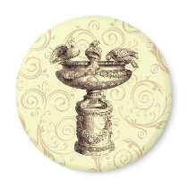 Vintage Birdbath