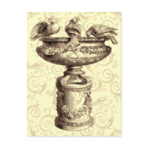 Vintage Birdbath