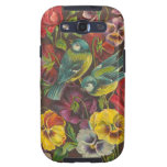 Vintage Birds and Flowers Samsung Galaxy S3 Cover