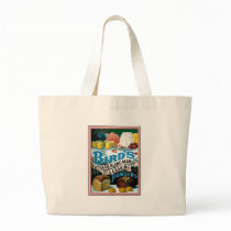 Vintage Birds Custard, Blanc-Mange Egg & Baking Po Canvas Bag
