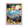 Vintage Birds Custard, Blanc-Mange Egg & Baking Po