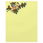 Vintage Birds in Holly Flyer Design