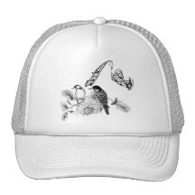 Vintage Birds Trucker Hat