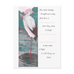 Vintage Birth Announcement with Stork postcards