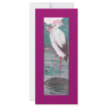 Vintage Birth Announcement with Stork rack cards