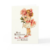 Vintage Birthday Greetings Greeting Cards